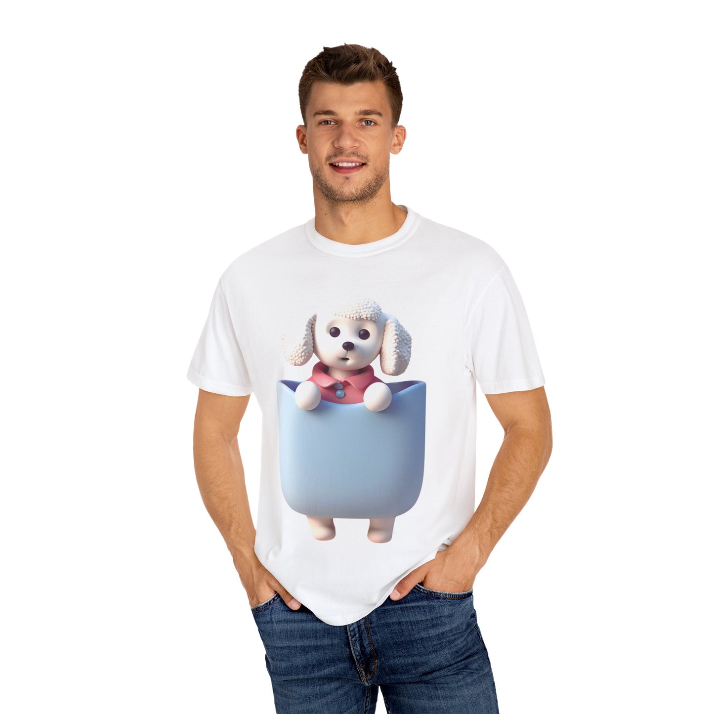 Pocket Poodle T-shirt